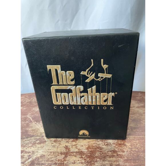 The Godfather Trilogy VHS Box Set Parts I II III Paramount - Picture 1 of 7